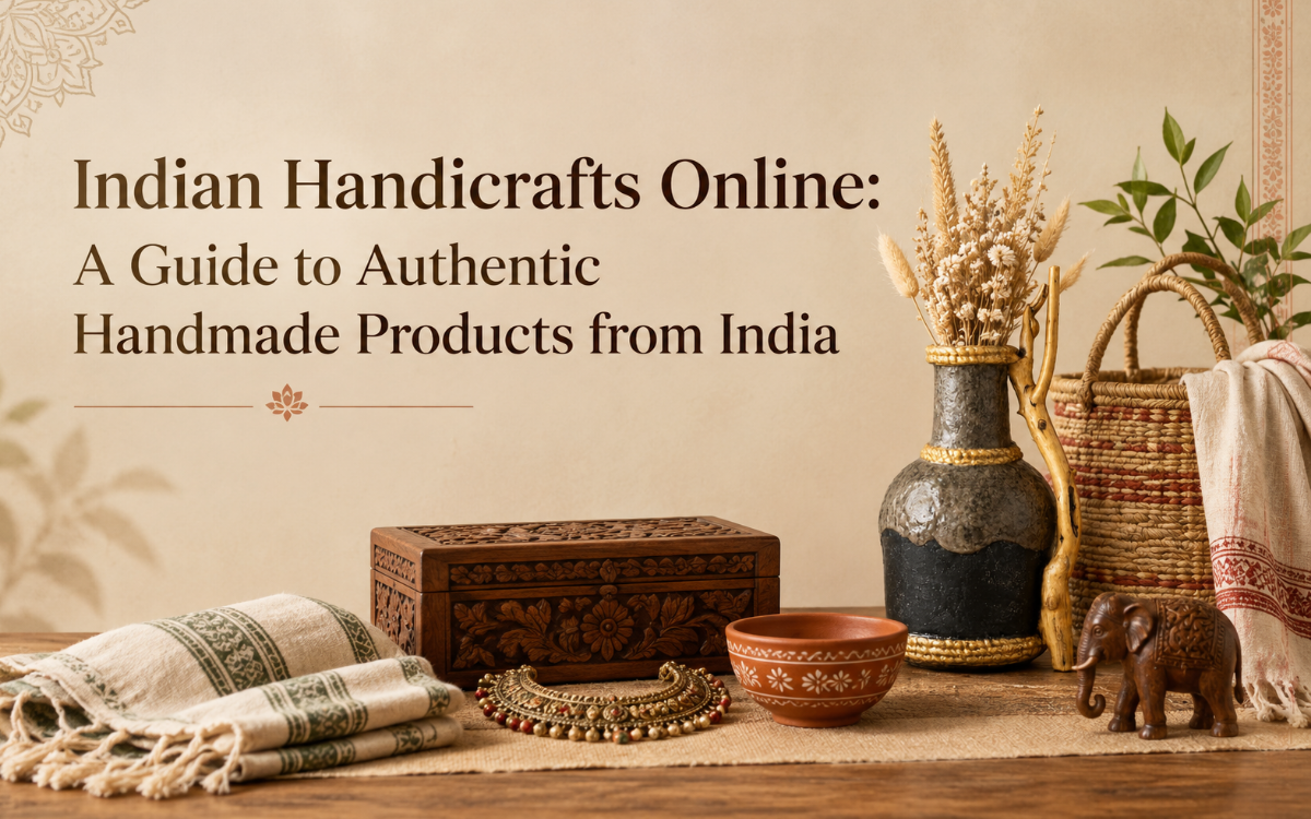 Indian Handicrafts Online: A Guide to Authentic Handmade Products from India