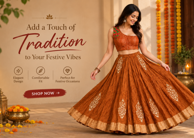 Add a Traditional Touch to Your Navratri Look with Chaniya Choli