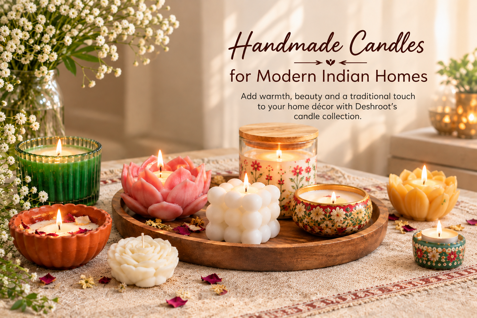The Growing Charm of Handmade Candles in Modern Indian Homes
