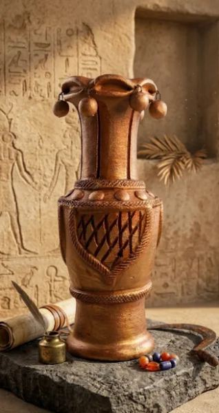 Handcrafted Terracotta Decorative Vase