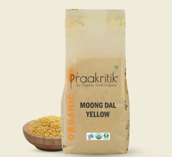 Organic Moong Daal Yellow
