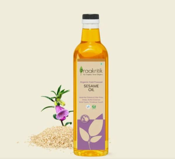 Organic Cold Pressed Sesame Oil