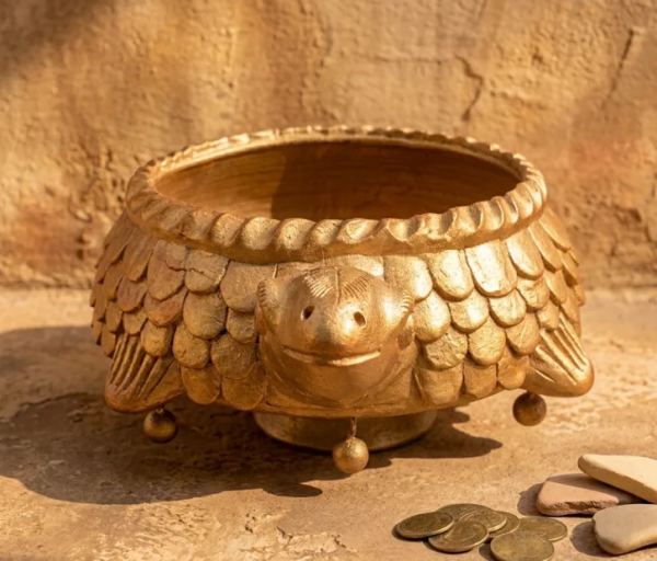 Handcrafted Terracotta Turtle Planter Pot