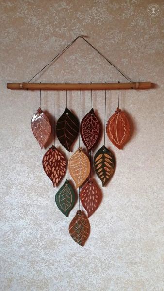 Handcrafted Wooden Leaf Wall Hanging – Nature Inspired Home Decor