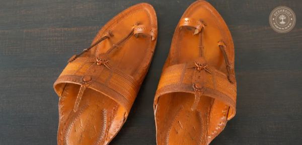 Original Kolhapuri Leather Chappal for Men