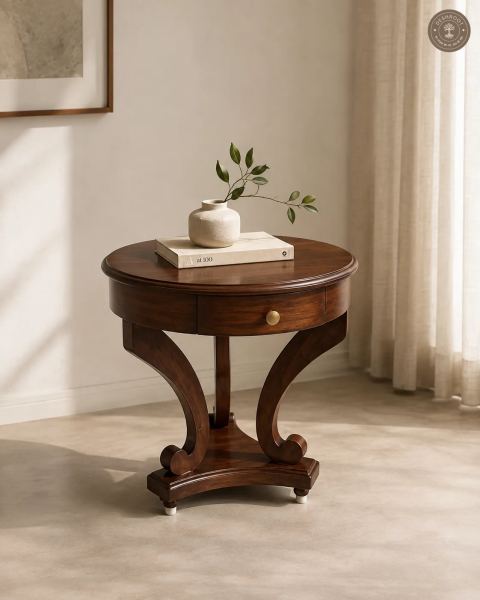 The Serpentine Heritage Accent Table