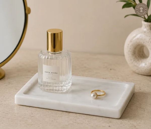 Premium Agra Marble Craft Vanity Tray
