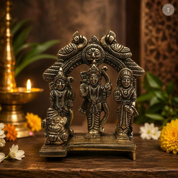 Handcrafted Brass Ram Darbar Idol