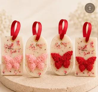 Floral Butterfly Wax Sachet Sets