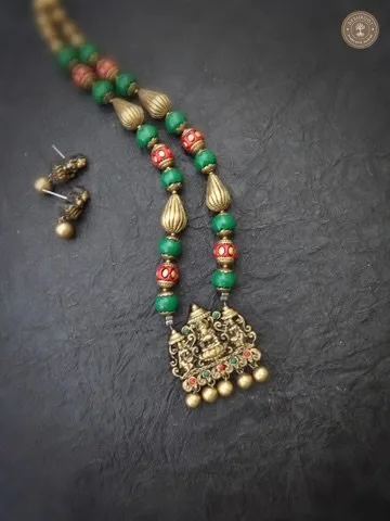 Sathya Terracotta Necklace | Handcrafted Tamil Nadu Terracotta Jewellery