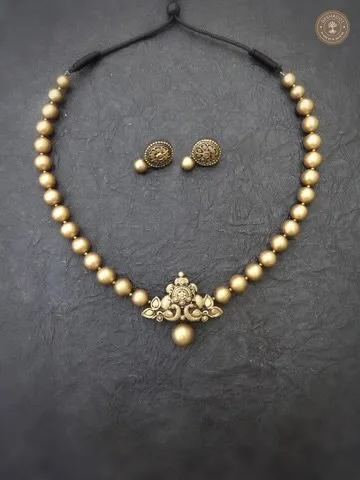 Anu Terracotta Necklace | Handcrafted Tamil Nadu Terracotta Jewellery