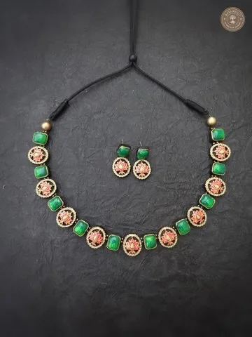 Umayal Terracotta Necklace | Handcrafted Tamil Nadu Terracotta Jewellery