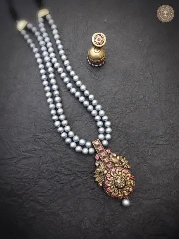 Oviyam Terracotta Necklace | Handcrafted Tamil Nadu Terracotta Jewellery