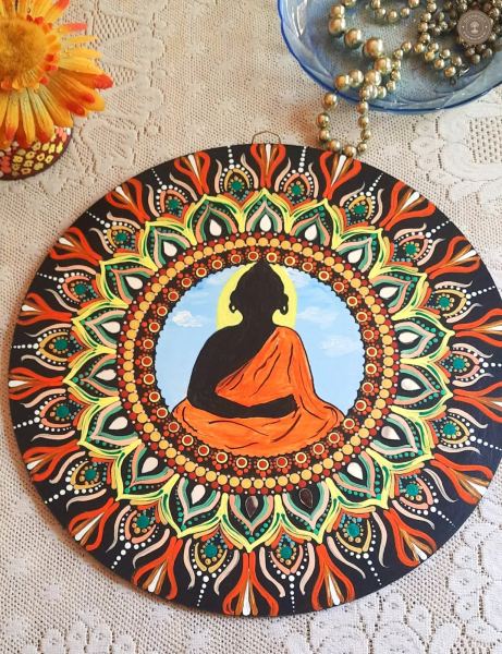 Meditating Buddha Mandala