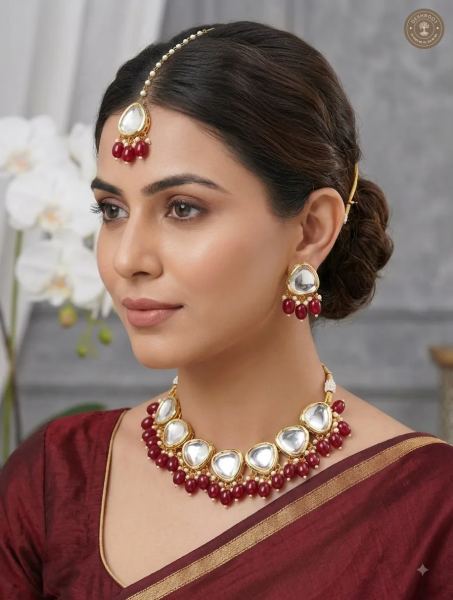 Kundan choker