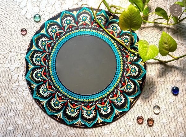 Abhilasha Mirror Mandala 12 inch