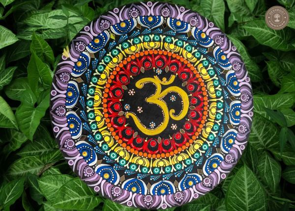 Zen Chakra Mandala 12 inch