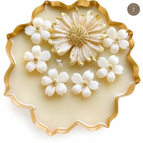 Hill Pour White Bloom Urli Vanilla Soy Wax Candle