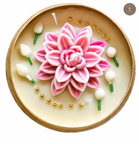 Hill Pour Blush Bloom Urli Lavender Soy Wax Candle
