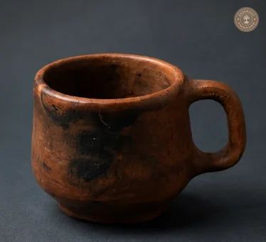 Handcrafted Terracotta Cup – Rustic Earthenware Coffee & Tea Cup
