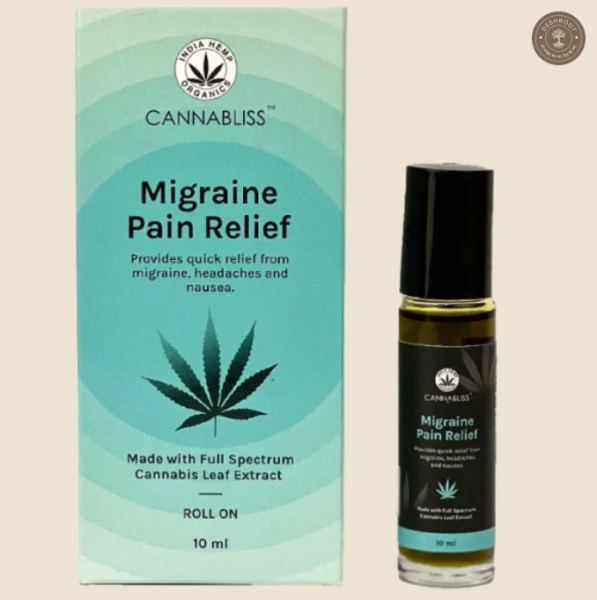 Cannabliss Migraine Pain Relief Roll-On