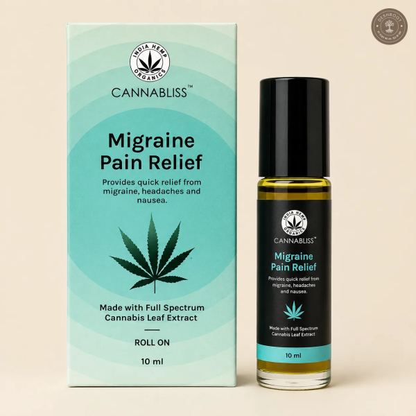 Cannabliss Migraine Pain Relief Roll-On