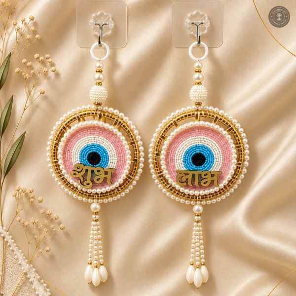 Evil Eye Shubh Labh Wall Decor