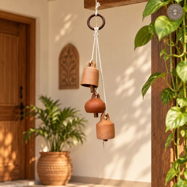 Terracotta Bell Set of 3