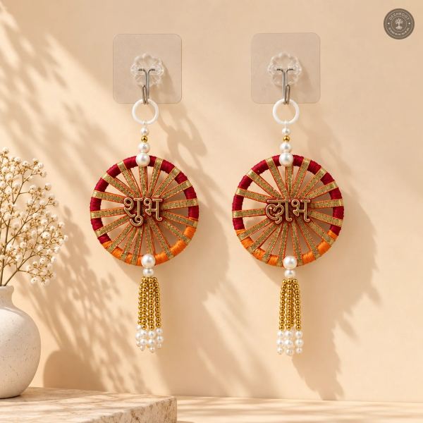 Traditional Shubh Labh Wall Hanging