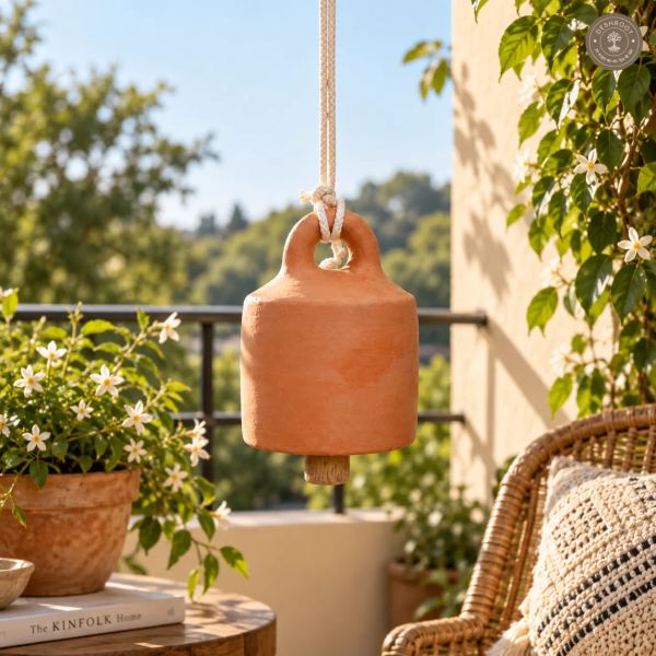 Terracotta Cross Bell
