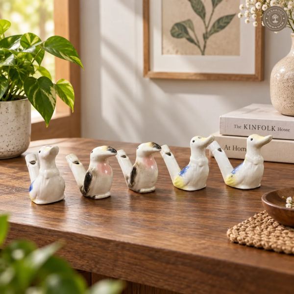 Musical Birds Set of 5