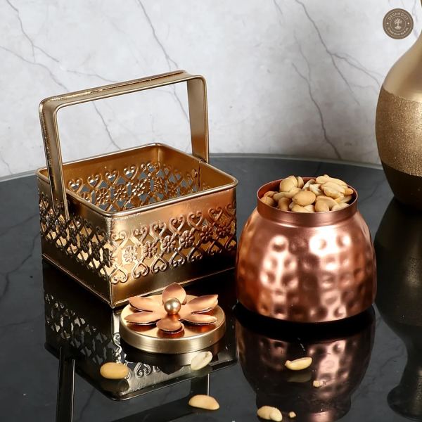 Basket With Jar SIngle