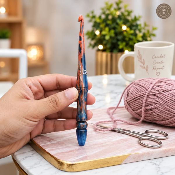 Cadet Streamline Resin Crochet Hook