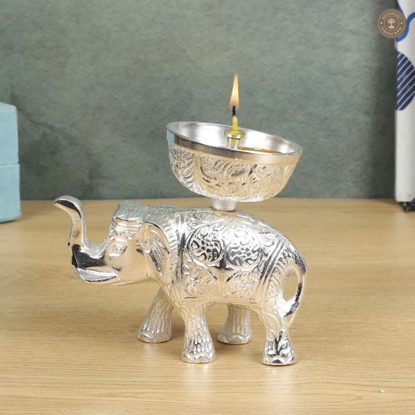 Aluminium Elephant Akhand Dia