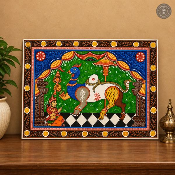 Handcrafted Pattachitra Folk Art Painting