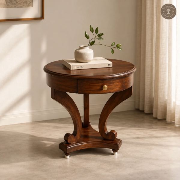 The Serpentine Heritage Accent Table