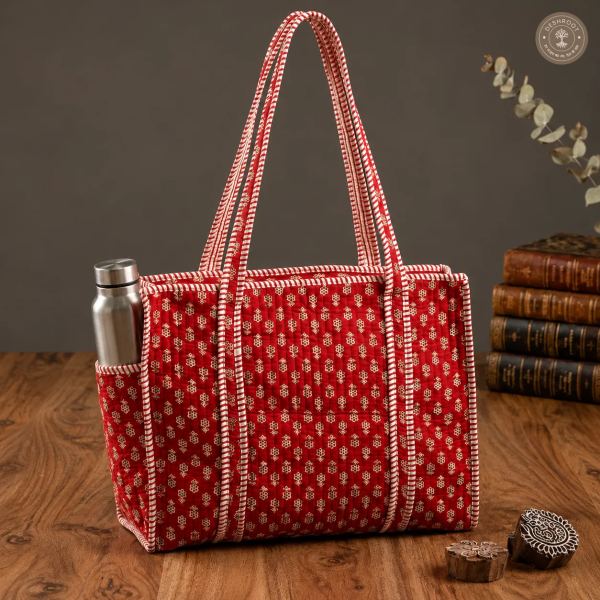 Red Buti Printed Multipurpose Shoulder Bag for Women