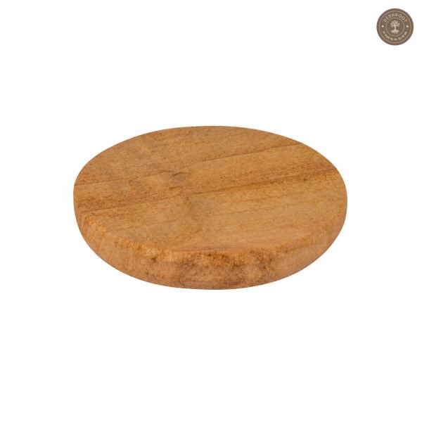 Handcrafted Marble & Sandalwood Rubbing Stone Pata