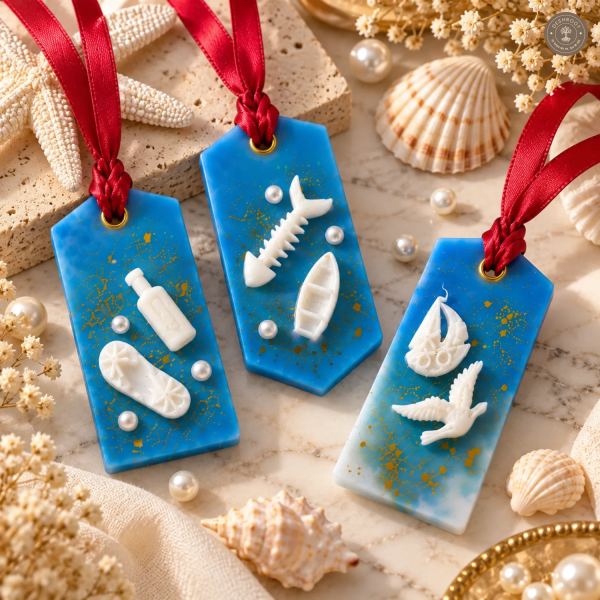 Sea Breeze Scented Wax Sachets for Closet, Wardrobe, Drawer & Bathroom