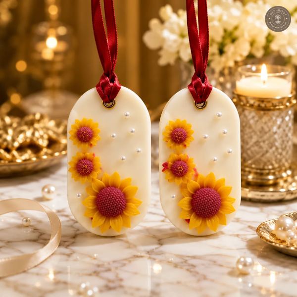 Sunflower Scented Wax Tablets for Wardrobe & Drawers