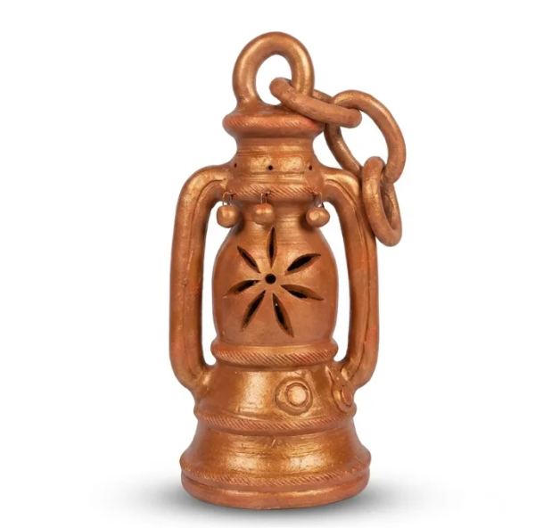 Handcrafted Terracotta Hanging Lantern
