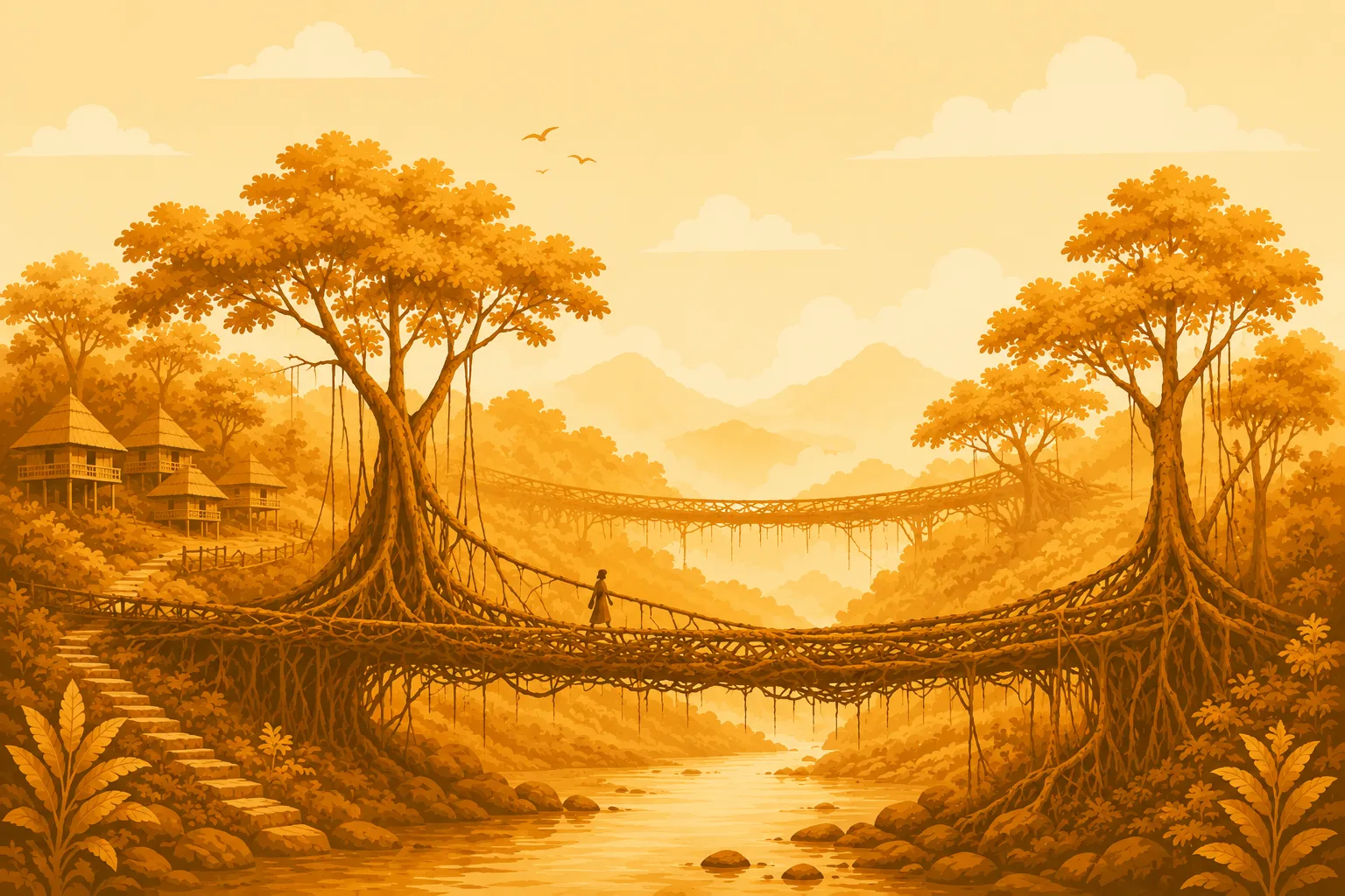 Living Root Bridges