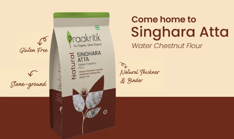 Natural Singhara Atta 500GM