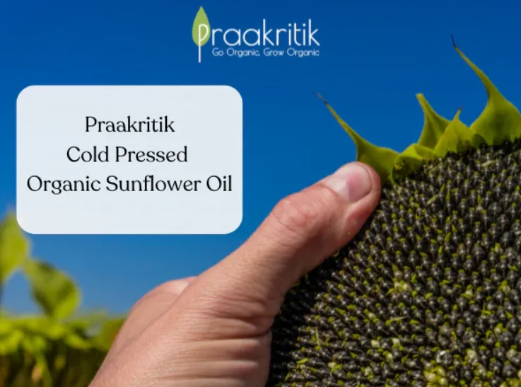 Organic Cold Pressed Sunflower Oil 500ML