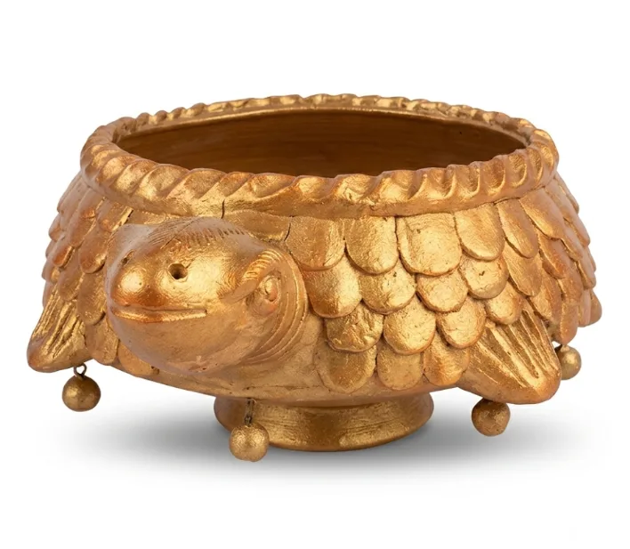 Handcrafted Terracotta Turtle Planter Pot