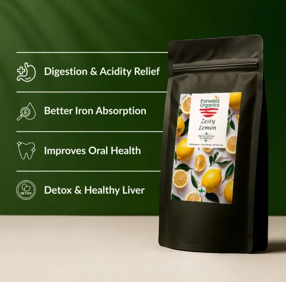 Zesty Lemon Green Tea
