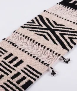 Handwoven Multi-Panel Geometric Wall Hanging