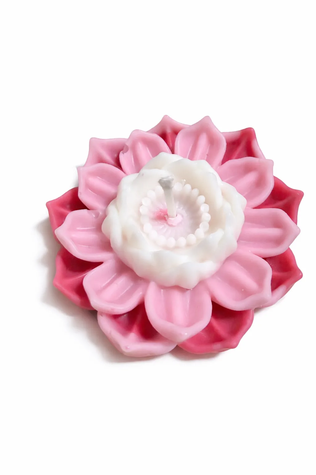 Lotus Flower Decorative Candle in Gift Box– Floral Candle for Home Décor & Gifting