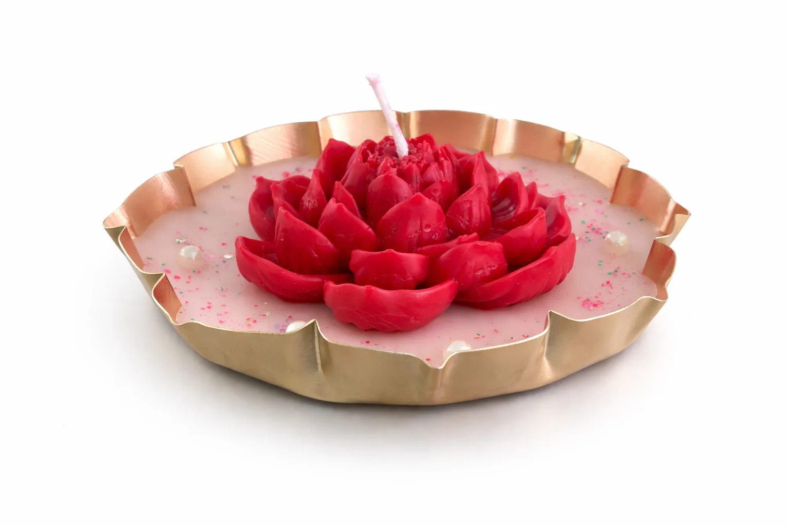 Lotus Bloom Uri Candle – Vanilla Dream