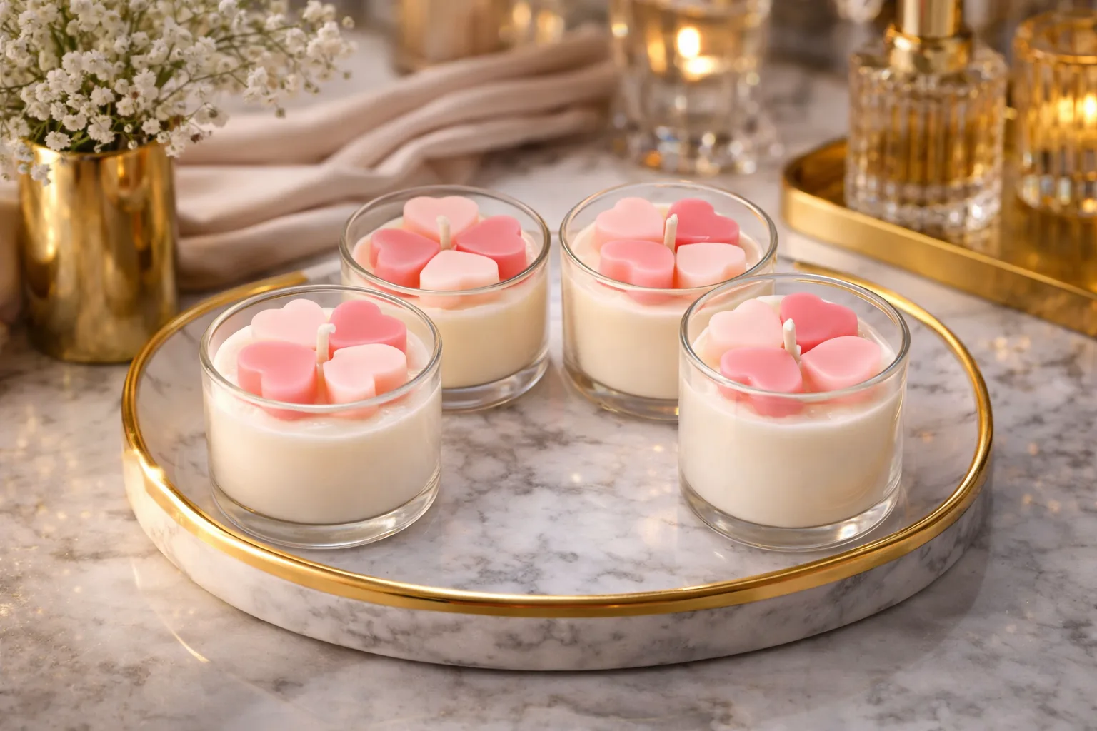 Eternal Bloom Floral Scented Candle